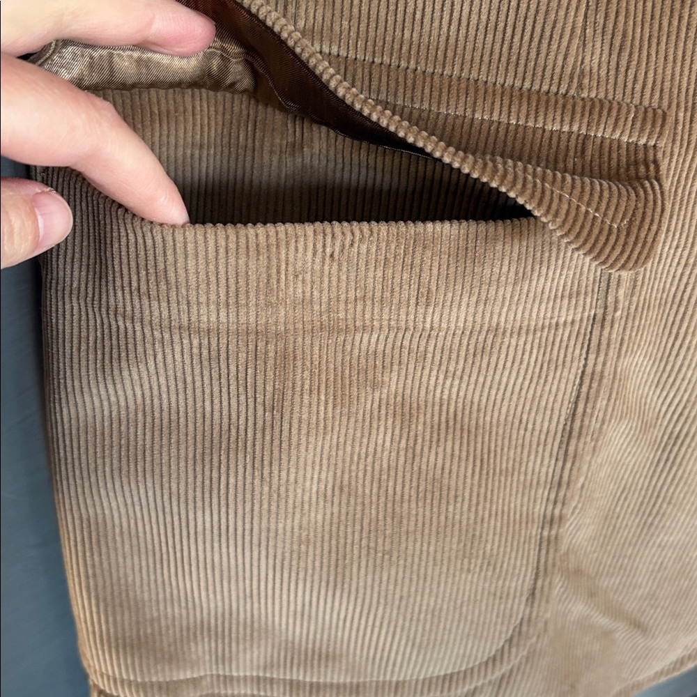 The Corduroy Collection Men’s Tan Corduroy Suit Jacket - Picture 3 of 11